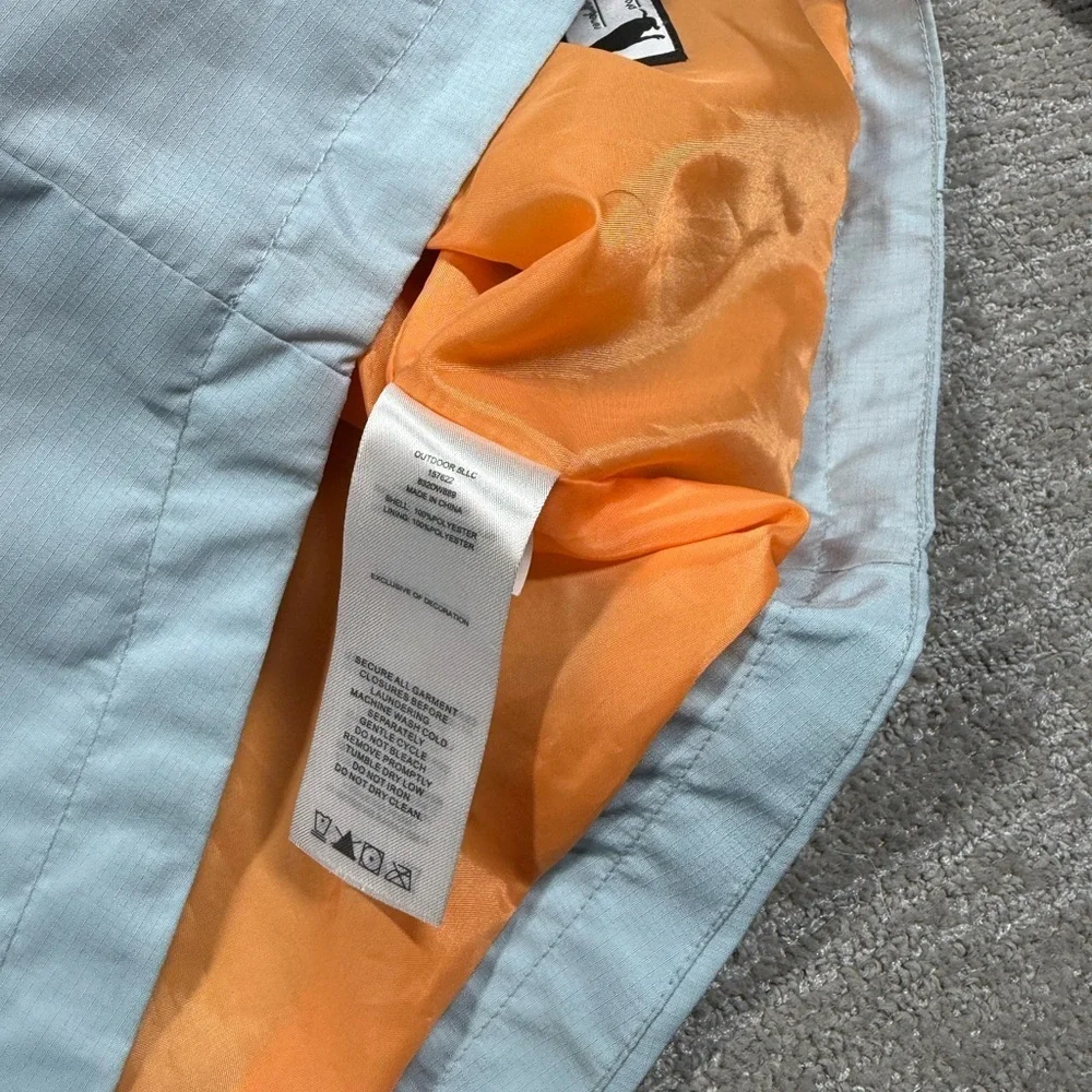 Eddie Bauer Kids Soft Shell Windbreaker Full Zip Jacket Youth Size Large Girls